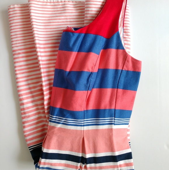 Tiana B. Dresses & Skirts - Tiana B pink and blue stripe dress size 10